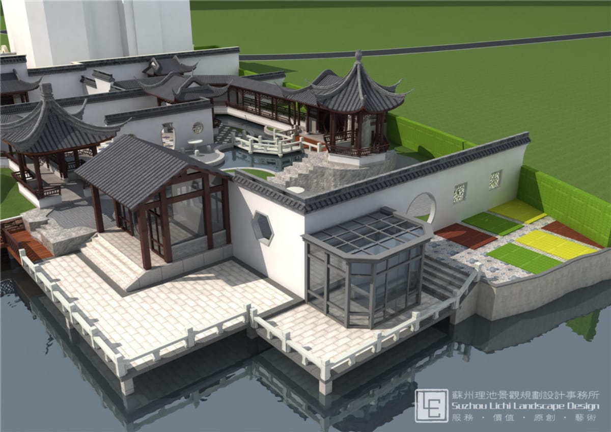 苏式园林别墅庭院图片,苏式园林别墅户型图,苏式庭院别墅设计图(第2页)_大山谷图库